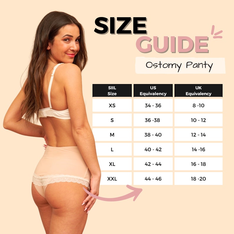 Ostomy Underwear SIIL Ostomy Panties Sofía Stoma Bag Covers Ostomy Clothing Ostomy Bag Covers