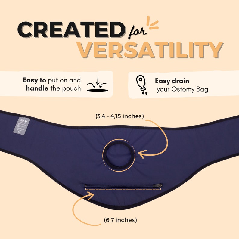 Ostomy Belt SIIL Ostomy Ostomy Bag Covers for Stealth, Colostomy Bag