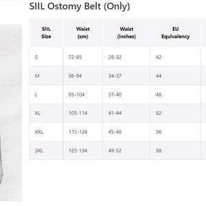 Ostomy belt | Colostomy belt | ileostomy belt | SIIL Ostomy | stomagürtel | cintura per stomia | ceinture pour stomie