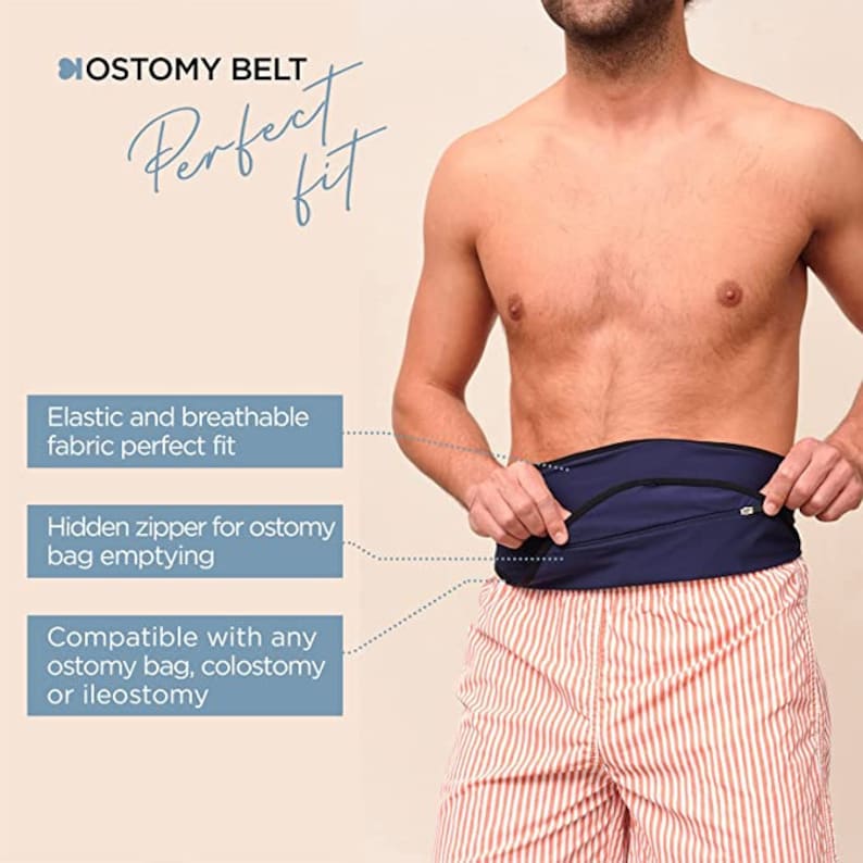 Ostomy belt | Colostomy belt | ileostomy belt | SIIL Ostomy | stomagürtel | cintura per stomia | ceinture pour stomie