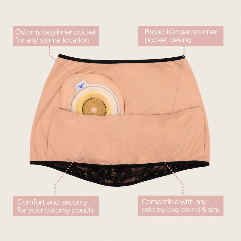 Mía Ostomy Wrap SIIL Ostomy Ostomy Underwear Ostomy Etsy Australia