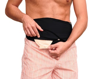 Ostomy Belt Black, Ileostomy or Colostomy Belt for Men and Women. Ostomy bag covers to hold & Protect Colostomy bag. SIIL Ostomy Accessories
