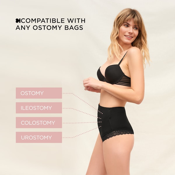 Ostomy Underwear SIIL Ostomy | Ostomy clothing | Ostomy bag cover | Ropa interior Ostomía | Bianchera per stomia | Vêtement pour stomie