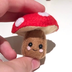 Cute handmade mushroom