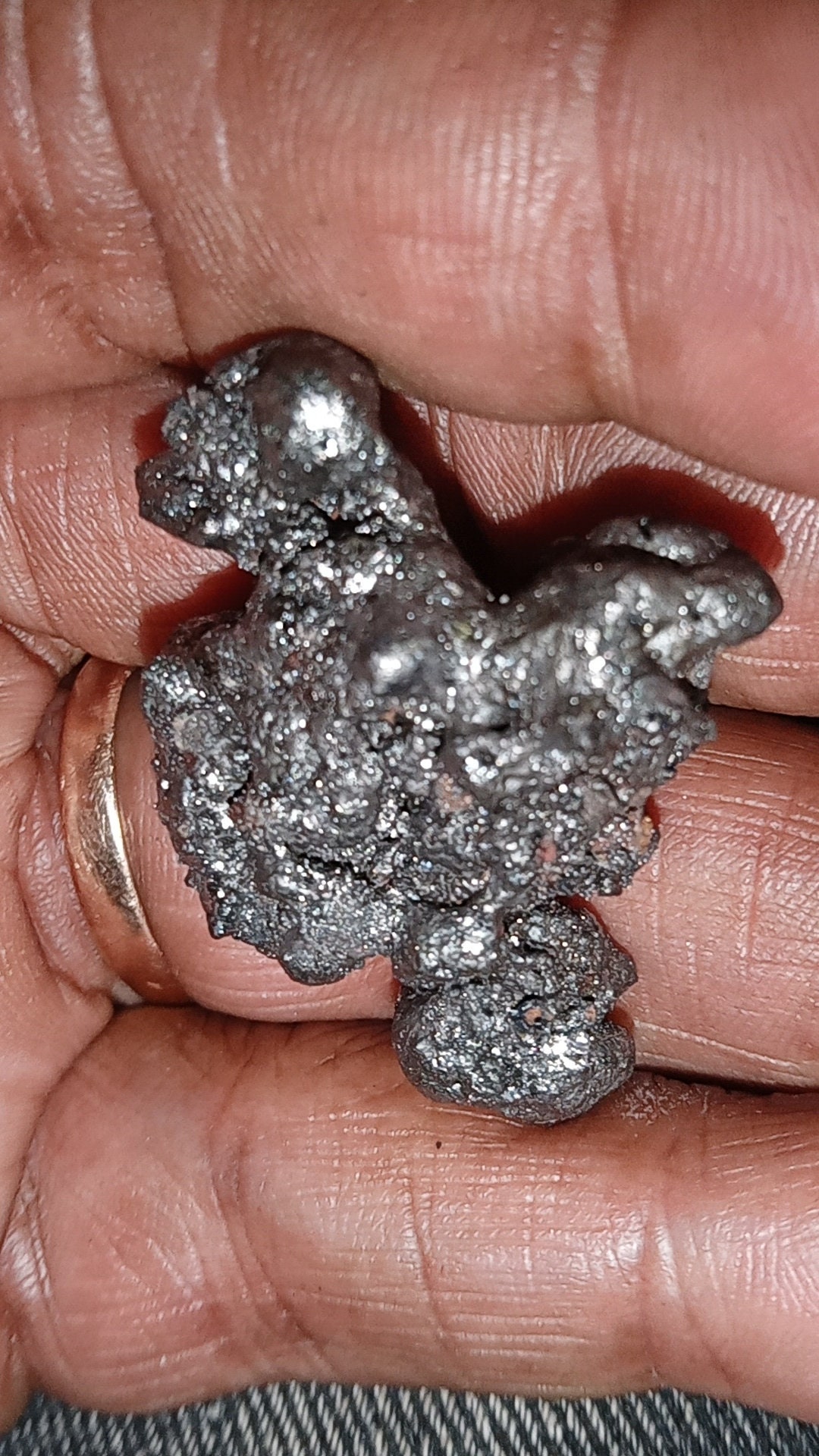 8.75 Grams of Natural smelted Rhodium Sponge Great for Etsy UK