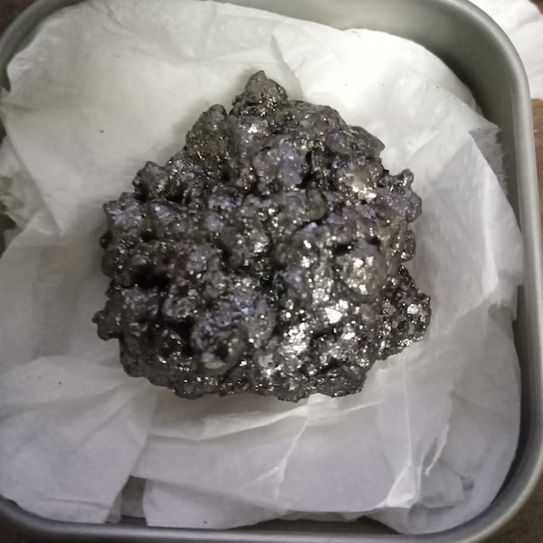 20.24 Grams Beautiful Refine Rhodium. Natural twinkle. Corrosive free.