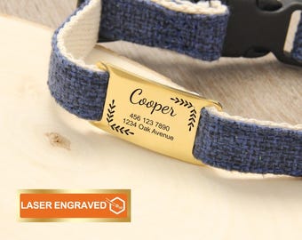 Silent Dog Tag, Personalized Dog Tag, Slide On Dog Tag, Custom Dog ID Tag, Dog Tag For Dogs, Engraved Dog Name Tag, Cat ID Tag