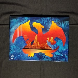 Dragon Skyline art by Q.L.G Creations