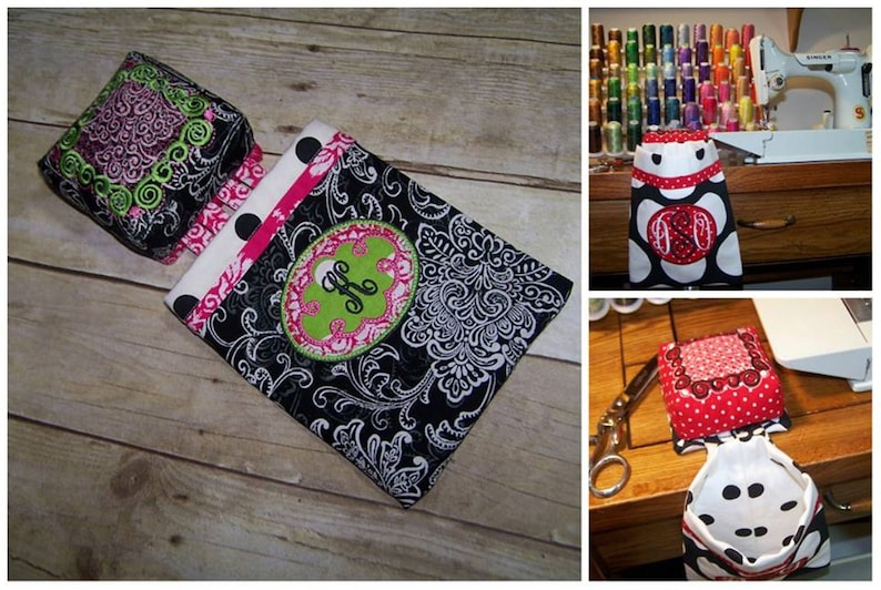 Pin Cushion Thread Catcher PDF Pattern Sewing Pattern Etsy