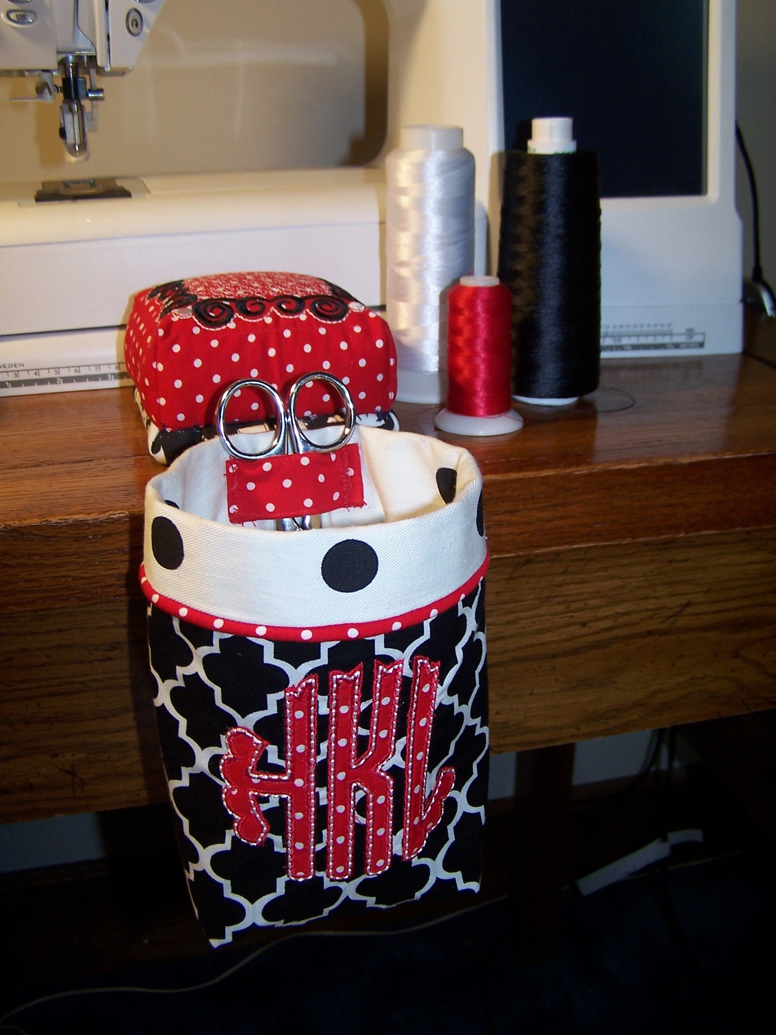 Pin Cushion Thread Catcher PDF Pattern Sewing Pattern Etsy