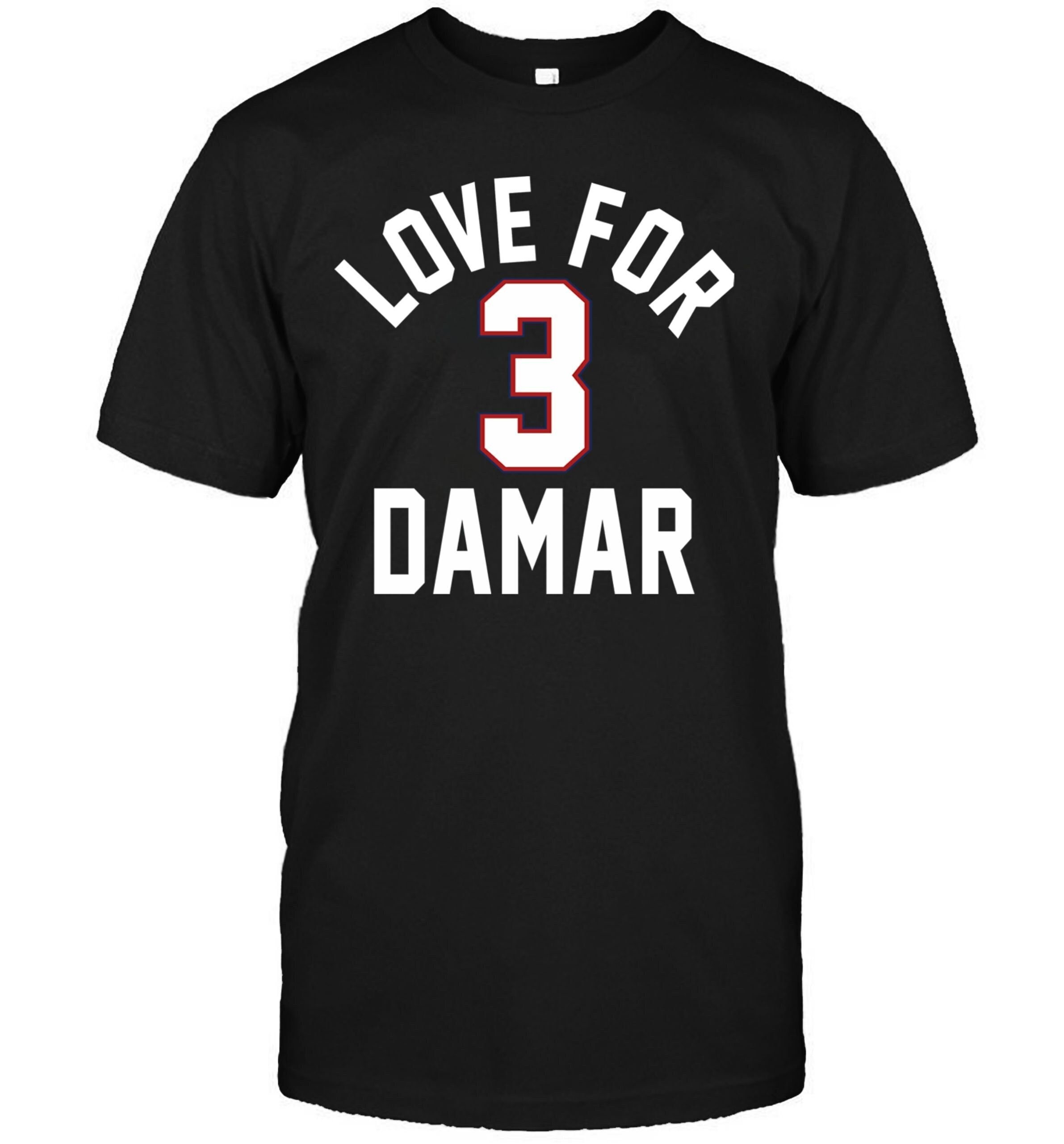 Discover Love For 3 Damar T-Shirt