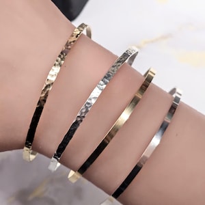 Permanent Bangles Original Permanent Jewelry Bangle, Sterling Silver or Gold Filled ...