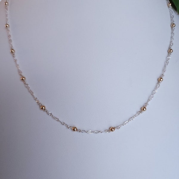 Mixed Metal Necklace main image 1