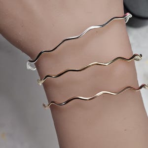 Permanent Bangles Original Permanent Jewelry Bangle, Sterling Silver or Gold Filled ...