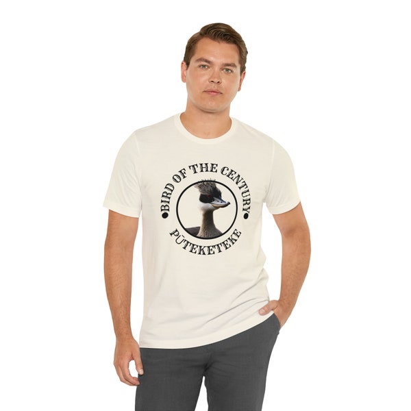 Puteketeke Bird of the Century Shirt, Australisian Crested Greb TShirt, Puteketeke Bird, Crested Greb, Funny Bird shirt, Gift for birder