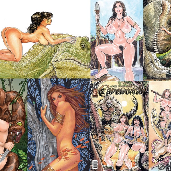 Cavewoman strips: Apex Predator #1A,B,C,D,E,F, G, Choose YOUR Cover!, Nice NM/MT (2019)