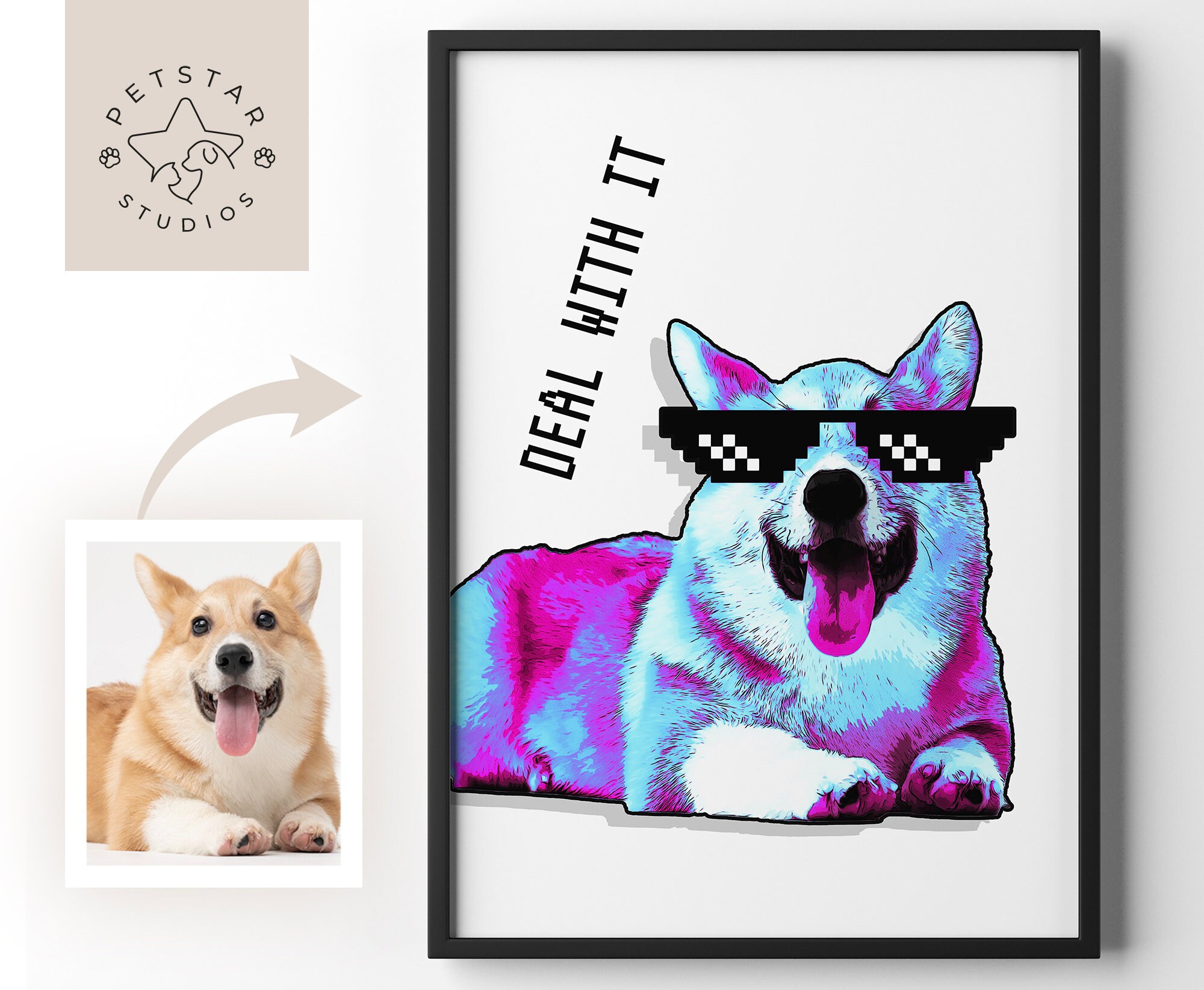 Discover Custom Funny Pet Poster