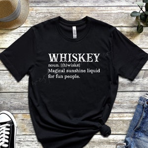 Whiskey Definition unisex t-shirt | Funny t-shirts | Whiskey lover shirts | Bourbon tees | Gifts for him | Unisex gift ideas | Father's Day
