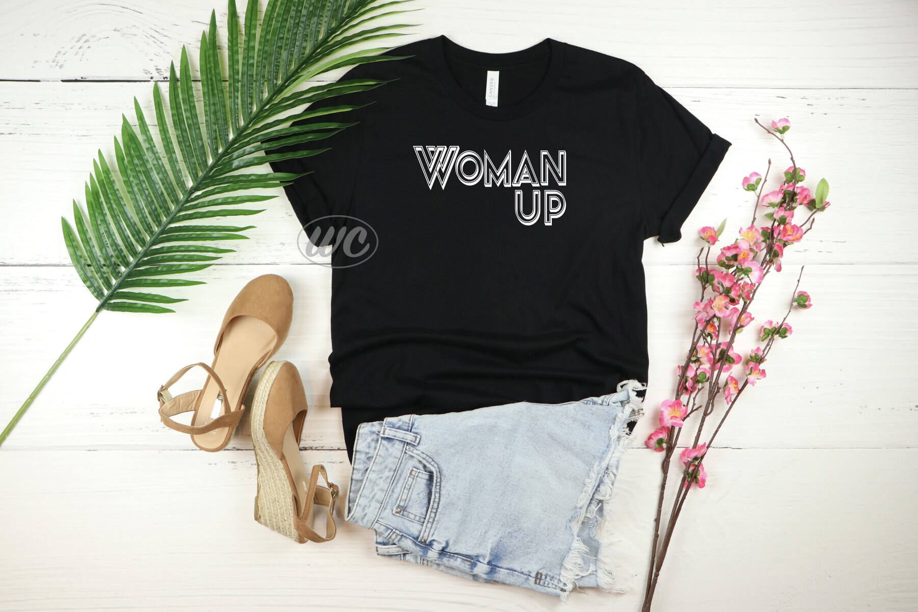 Discover WOMAN UP T-shirt | Shirts for Women | Cute shirts for her | International Women's Day | Mother's Day gift | Empowerment tees | Gifts for mom