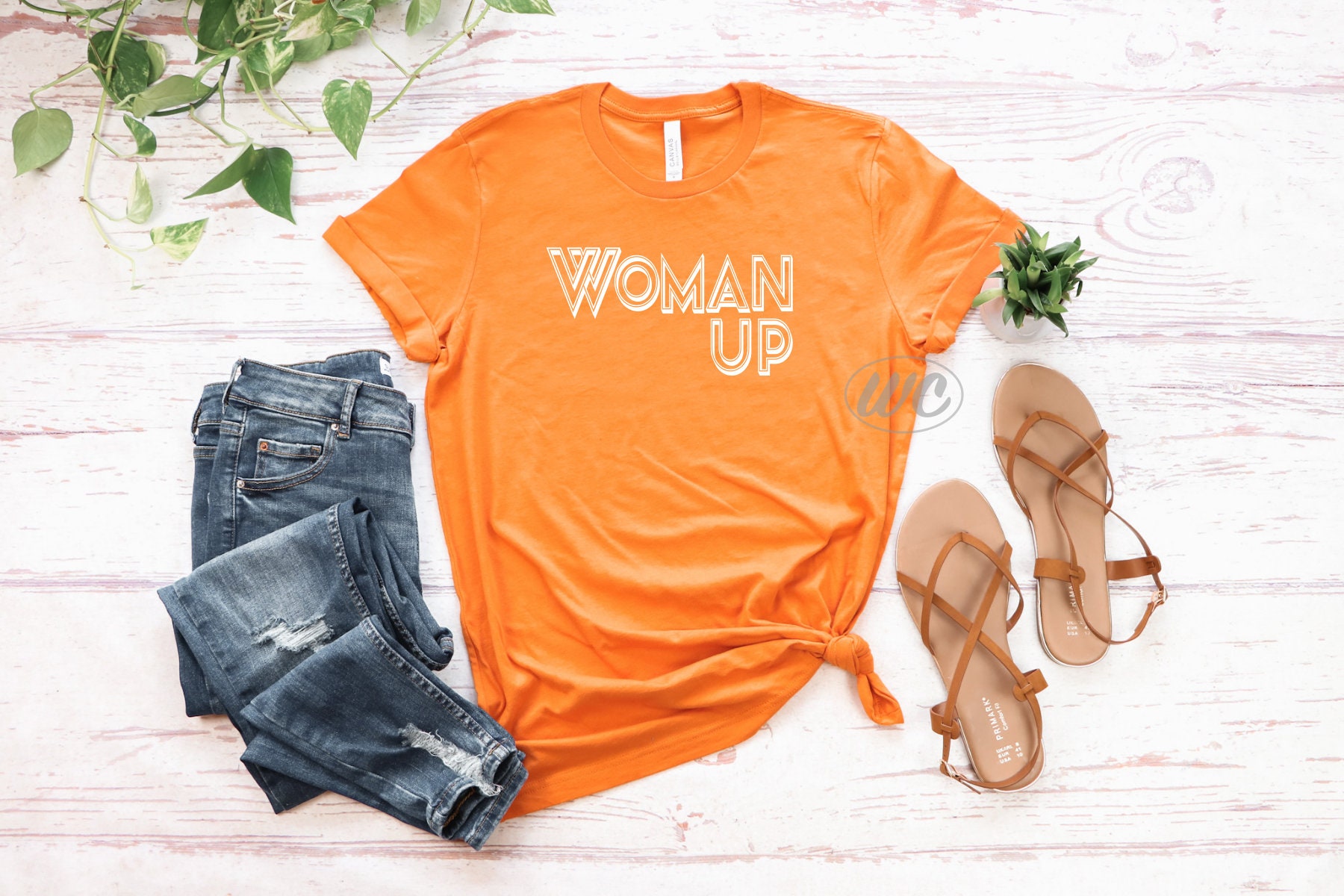 Discover WOMAN UP T-shirt | Shirts for Women | Cute shirts for her | International Women's Day | Mother's Day gift | Empowerment tees | Gifts for mom