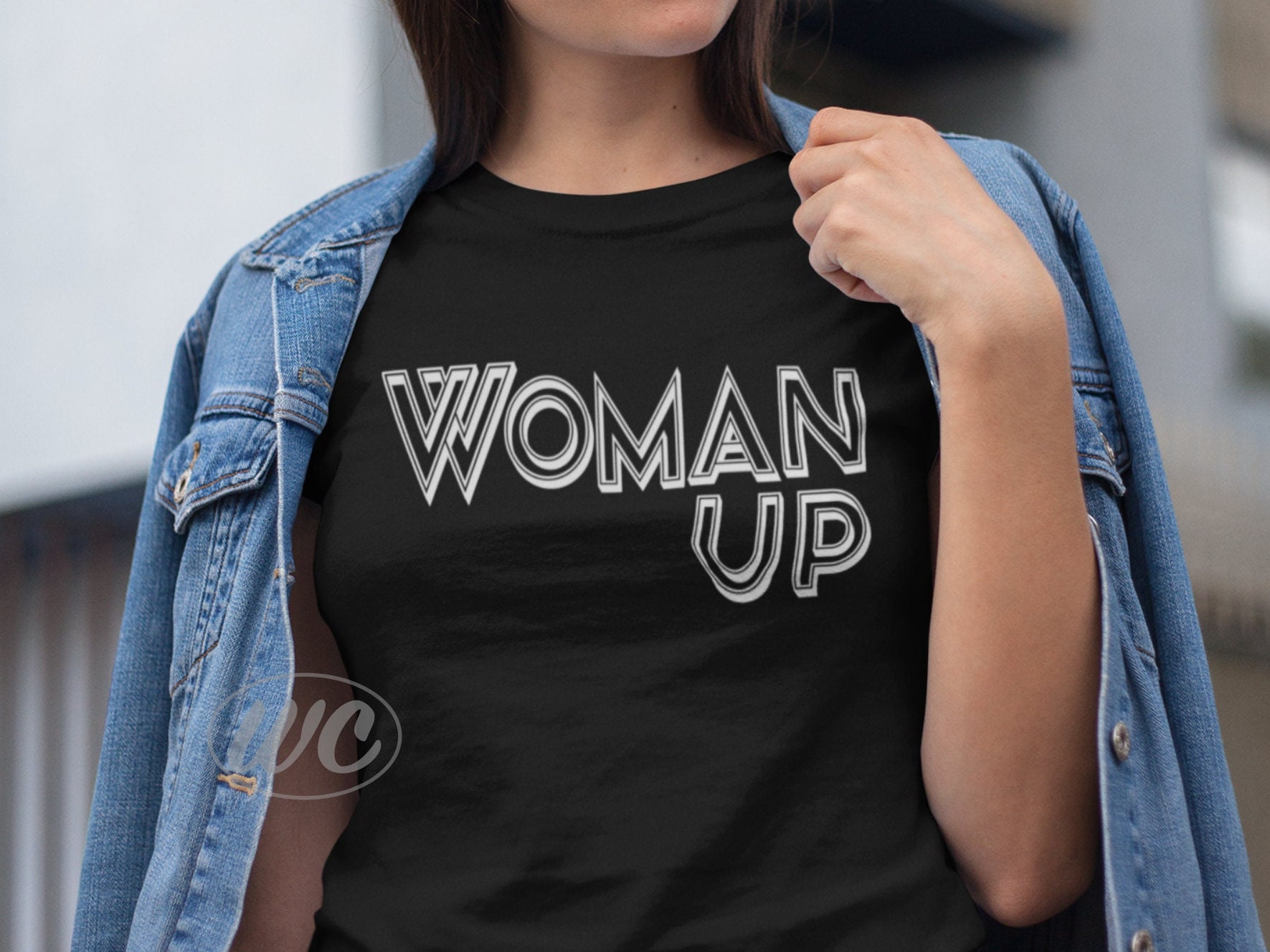Discover WOMAN UP T-shirt | Shirts for Women | Cute shirts for her | International Women's Day | Mother's Day gift | Empowerment tees | Gifts for mom