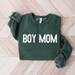 Boy Mom Crewneck Sweatshirt | Boy Mama Sweatshirts | Gifts for Moms | Baby Shower Gift | Women's Crewnecks | Gifts for her