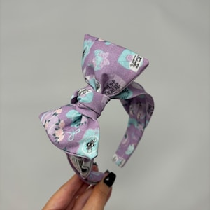 A Suitable Match BIG Bow Band Regency Headband