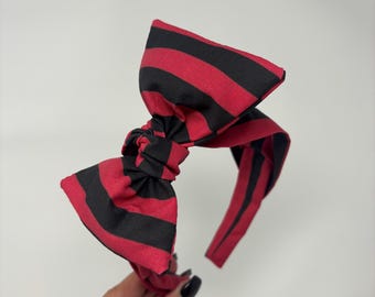 Ein Piraten Leben Inspiriert BIG Bow Haarband Piraten Bogen macht Piraten Piraten Nacht Abenteuer Abenteurer Schleife Gasparilla Bow in der Karibik Schleife Piraten Nacht Accessoire