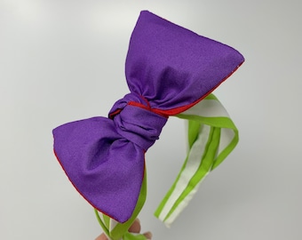 Space Ranger Big Bow Headband - Bow band theme park headband Toy Story bowband