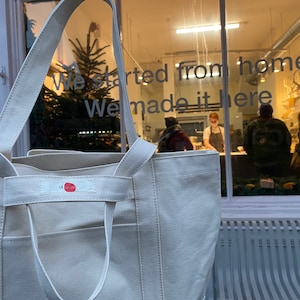 La Gaijina Large Ecru Tote Bag