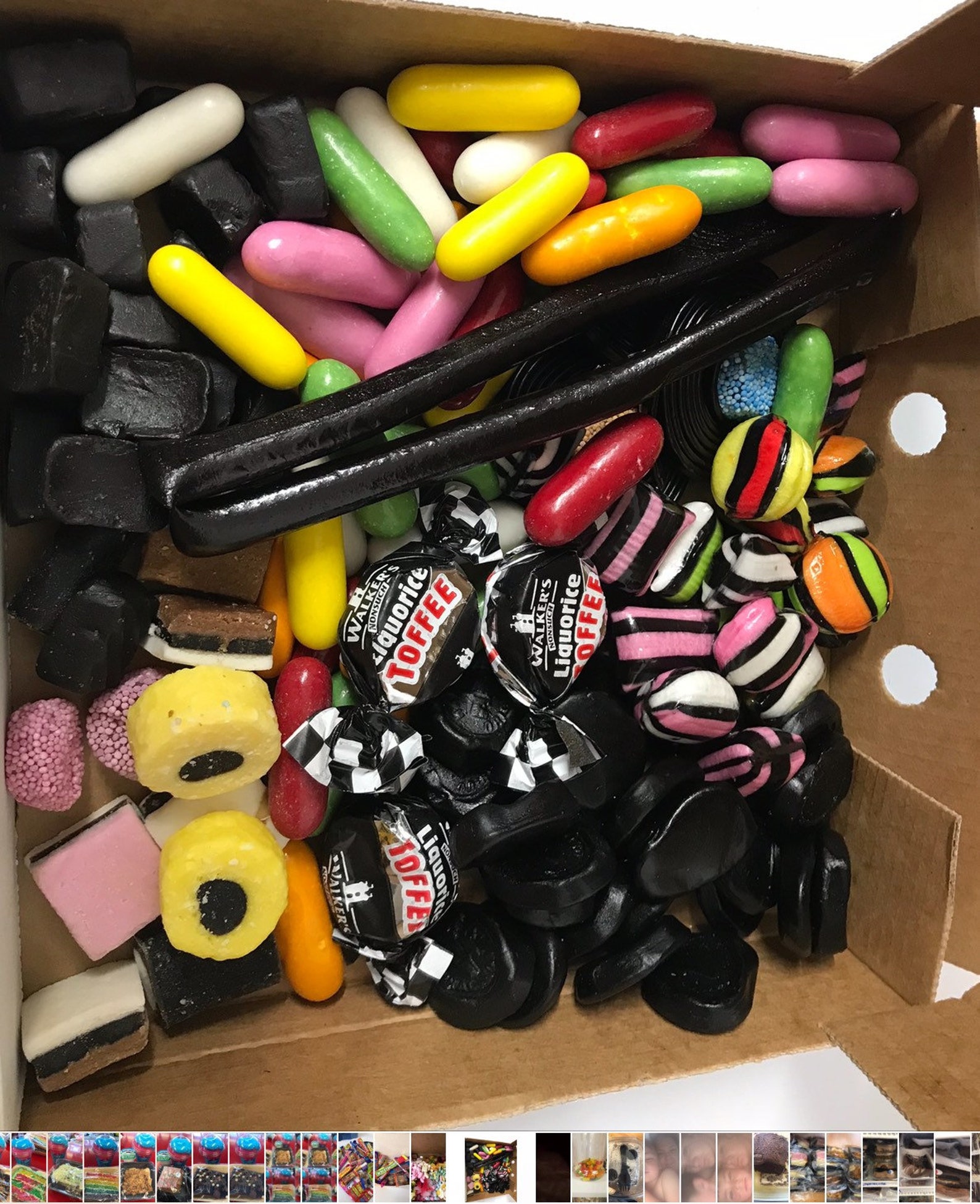 700 g licorice box Perfect present Etsy