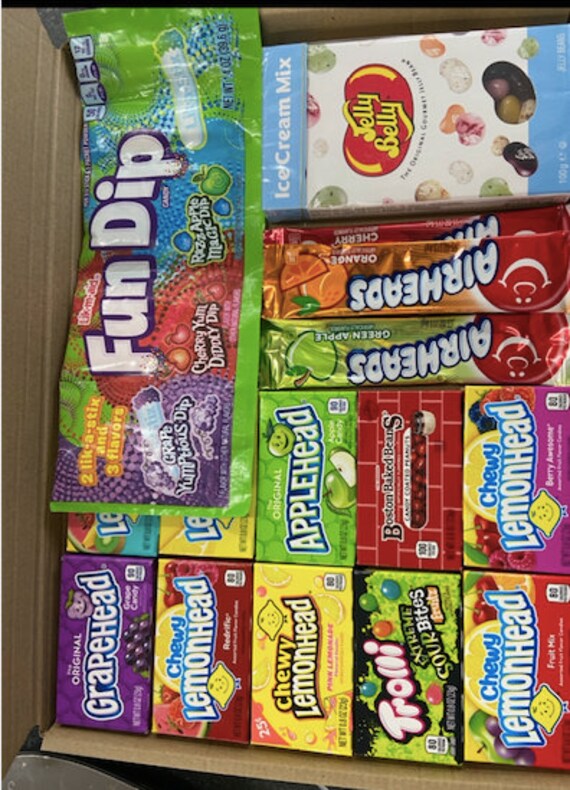 American candy / sweet taster box Etsy