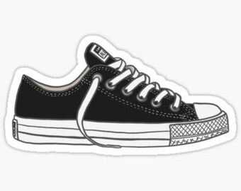 Emo Converse Etsy