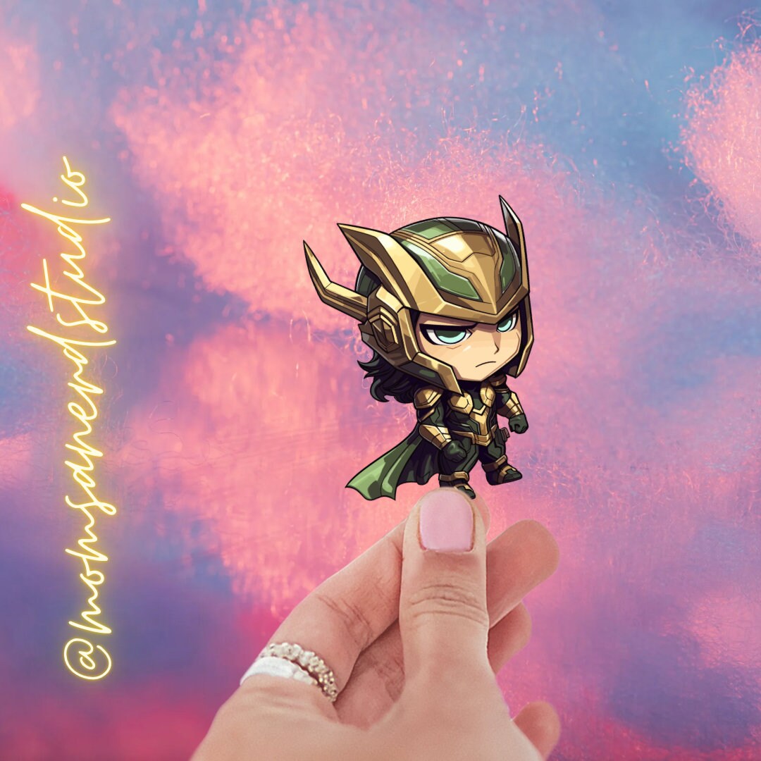 Loki Waterproof Sticker Weatherproof Decal Laptop Sticker - Etsy