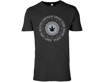 Marijuana Slang Unisex Vintage Denim Tee