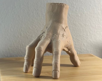 Thing Hand - Halloween Gift - 3D Printed Thing Hand - Thing - gift - Minimalist - Desk Decor