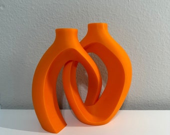 3D Printed Vase Modern Vase for Flowers, Nordic Vase Decor, Aesthetic Vase, Aesthetic Desk Decor, Minimalist Vase