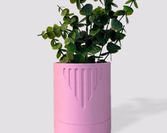 3D Printed Planter Pot: Nordic Minimalist Boho Succulent Planter