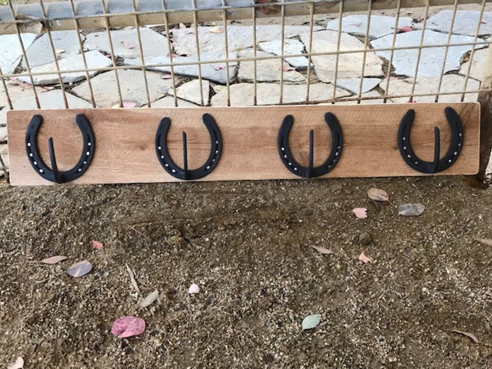 Horseshoe Bridle Rackcoat Rackhat Rack Etsy