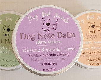 Dog Nose Balm/ Organic Balm/Moisturizer for dry, cracked or irritated noses