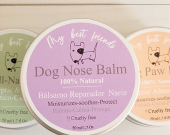 Dog Nose Balm/ Organic Balm/Moisturizer for dry, cracked or irritated noses