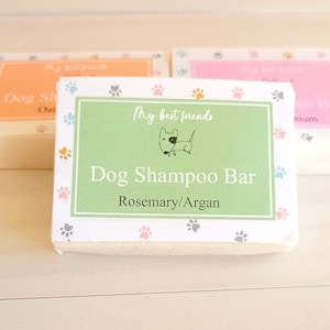 Rosemary and Argan Shampoo Soothes irritation and itching for pets/Regulates sebaceous secretion/Conditioner