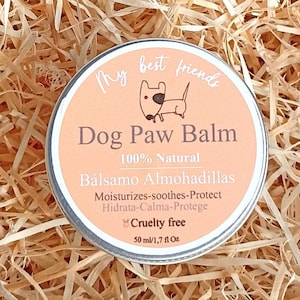 Dog Paw Balm/ Natural Balm/Moisturizer for dry and cracked paw pads/ Organic