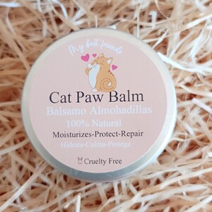Repairing balm for cat pads / Moisturizing balm for dry and rough pads / Natural and Artisan