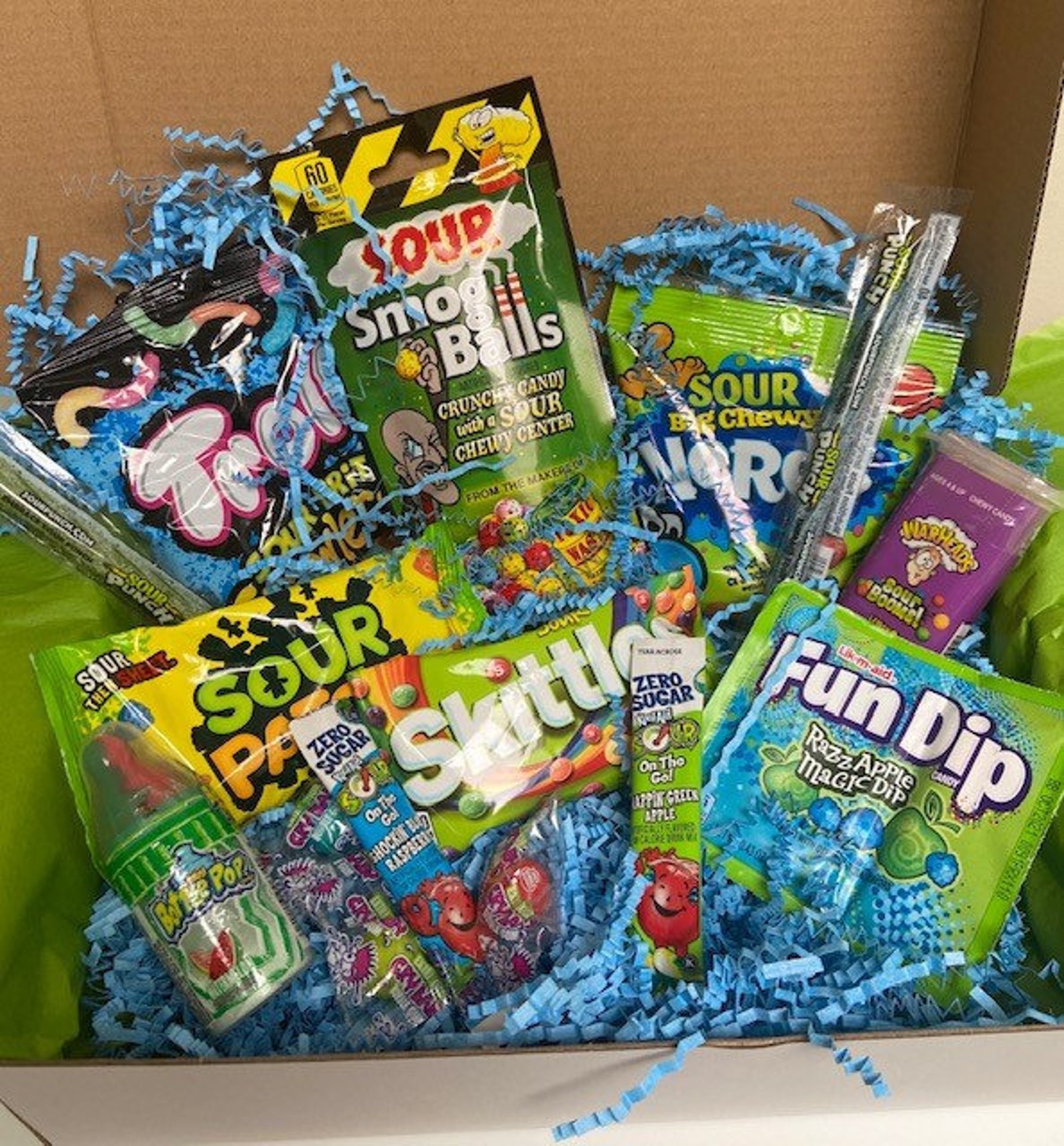 SOUR punch box candy box sour candy gift Birthday boxes Etsy