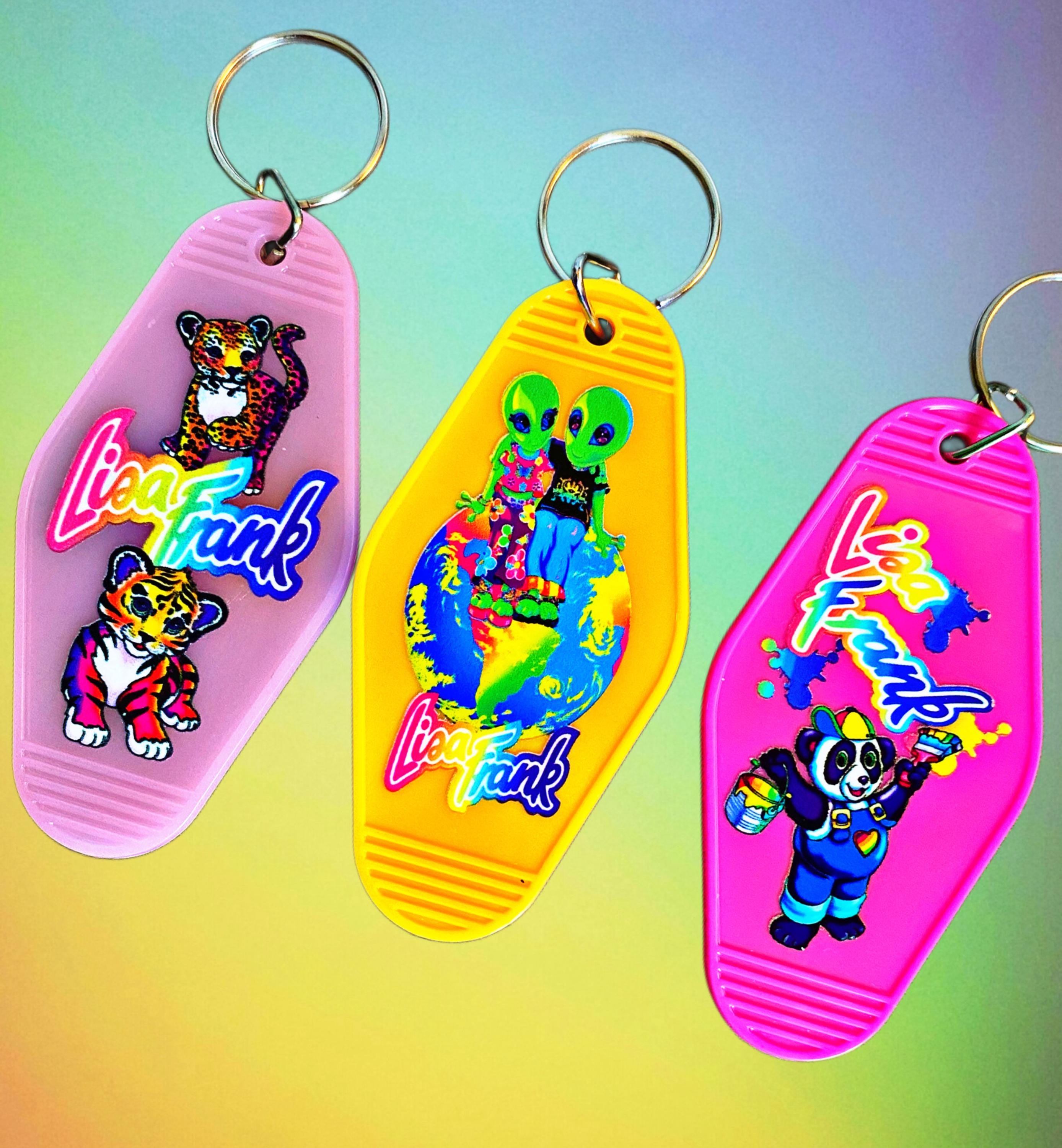90s Cartoon Motel Keychain, Retro Nostalgia Party Favors - Etsy