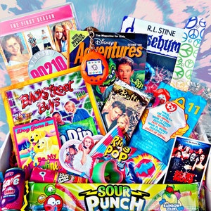 90s Mystery Box! nostalgic gift , Birthday Boxes, Mystery box, 90s fan, Vintage toys, Retro 90s gift