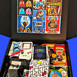 Totally 80s Nostalgia Box, Large Size -80s Nostalgic Toys 80’s Candy 80s Gift Box -40th Birthday-50th Birthday image 5