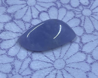 Beautiful Lavender A Jadeite Jade Icy Translucent Fancy Cut Freeform Cabochon for a Ring Pendant or Bracelet