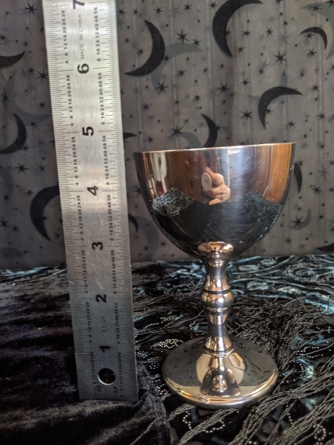 Vintage SilverPlated Chalice from Canada Ritual Cup Etsy